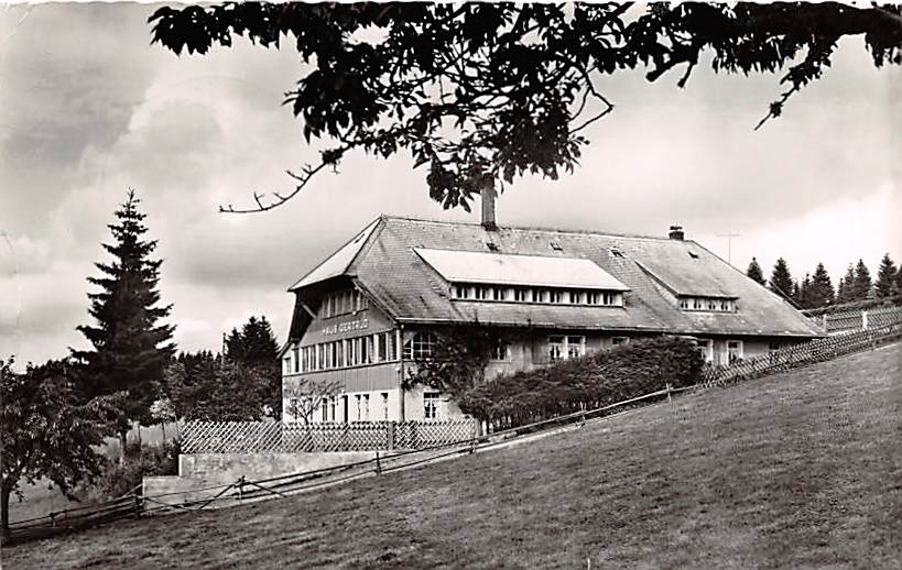 Falkau, Hochschwarzwald, Haus Gertrud