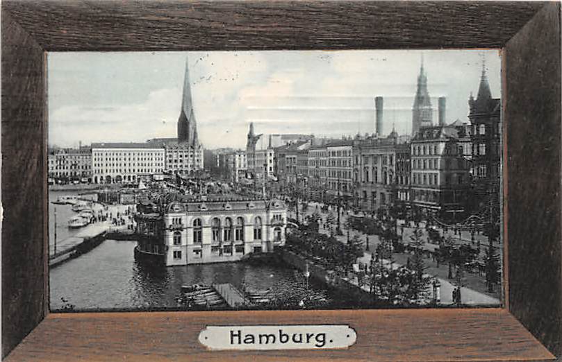 Hamburg, Rahmenkarte