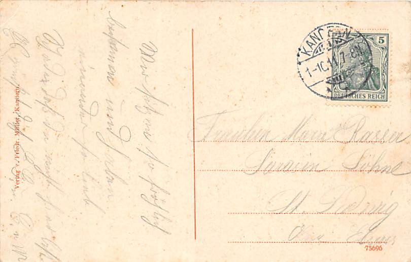 Kandern, Friedrichsheim, Luisenheim, Panoramakarte