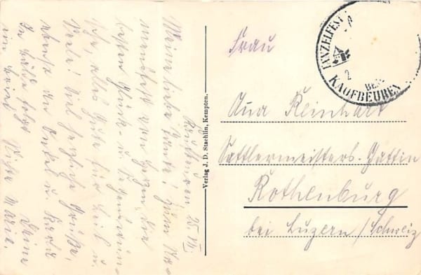 Kempten i.A., Partie an der Burghalde