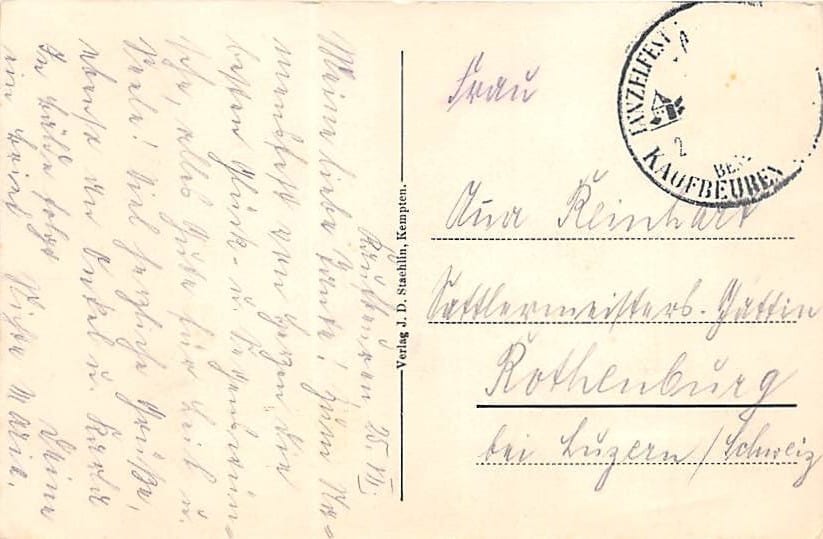 Kempten i.A., Partie an der Burghalde