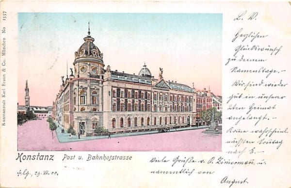 Konstanz, Post und Bahnhofstrasse