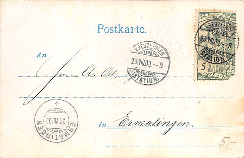 Konstanz, Post und Bahnhofstrasse