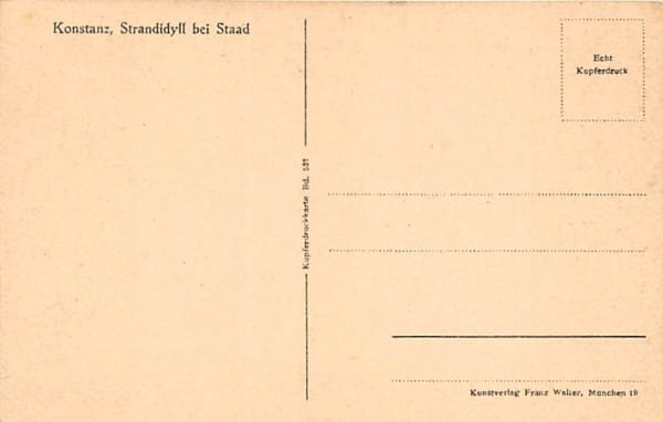Konstanz, Strandidyll bei Staad