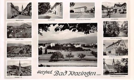 Bad Krozingen, Mehrbildkarte