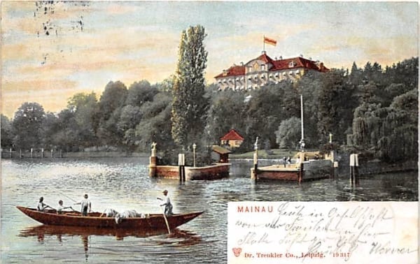 Mainau, Ruderboot, Fischer