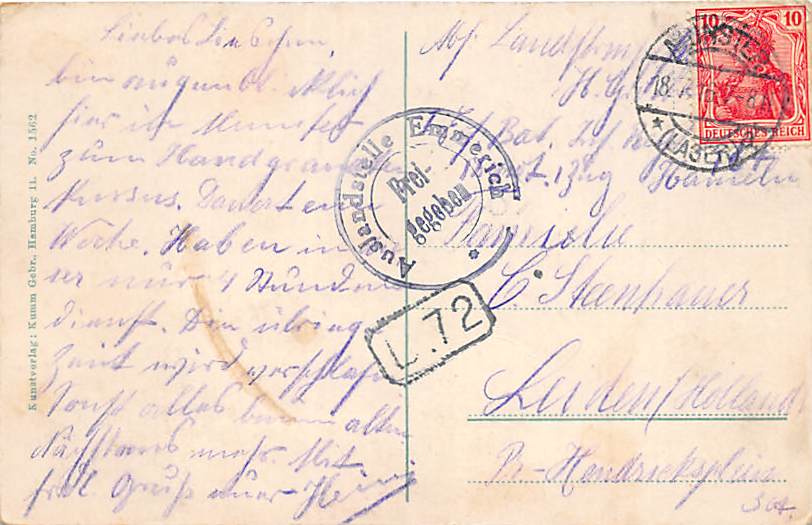 Munsterlagen in Hann, Truppenlager