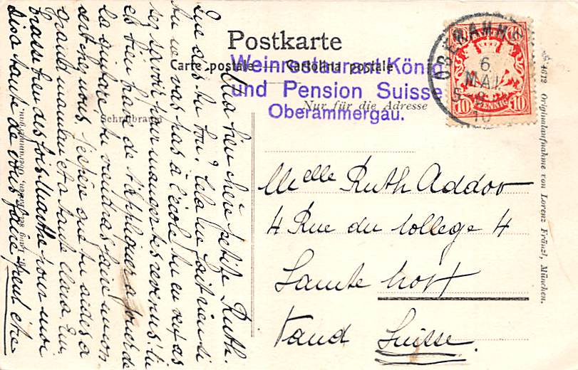 Oberammergau, St.Gregor und Kofel