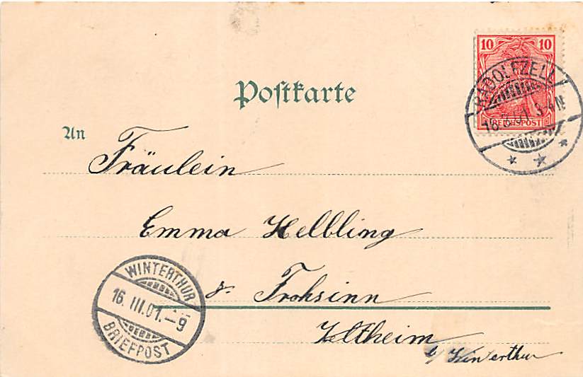 Radolfzell, Gruss aus Radolfzell, Litho