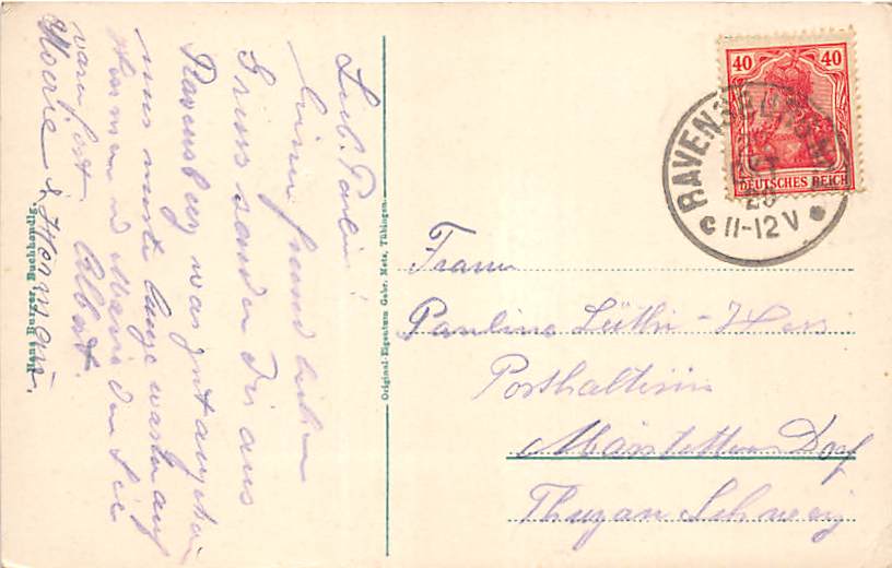 Ravensburg, Eisenbahnstrasse, Hotel Kaiserhof