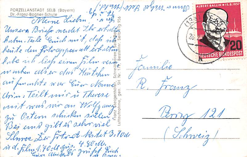 Selb Bayern, Dr. Franz Bogner Schule