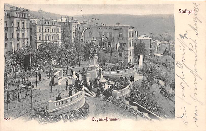 Stuttgart, Eugens-Brunnen