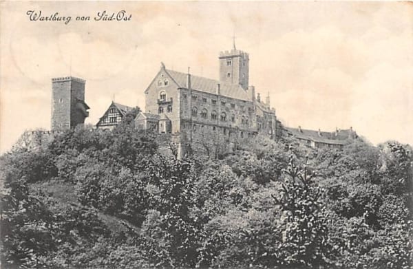 Wartburg, von Süd-Ost