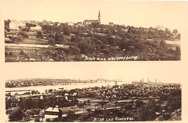 Weitersburg, Blick ins Rheintal