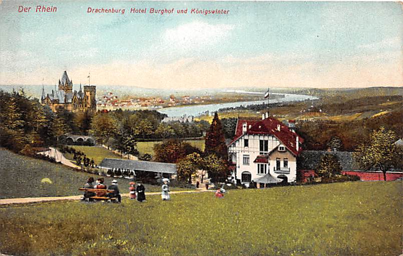 Königswinter, Hotel Burghof, Drachenburg