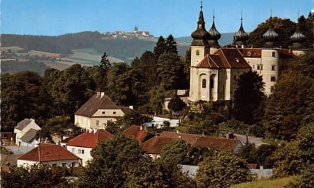 AUT - Artstetten, Blick auf Maria Taferl