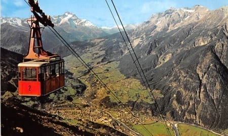 AUT - Venetseilbahn mit Landeck, Tirol