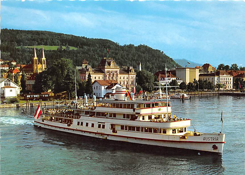AUT - Bregenz, Bodenseeschiff Austria