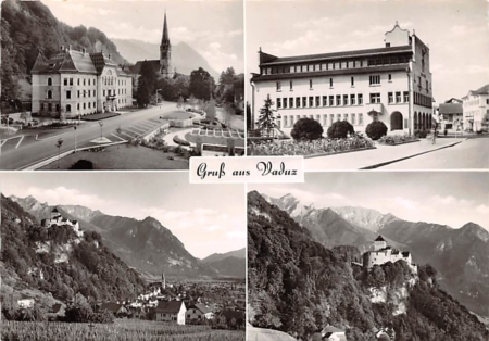 Vaduz, Gruss aus Vaduz