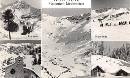 Malbun, Pradame, Kapelle, Skigelände, Sass