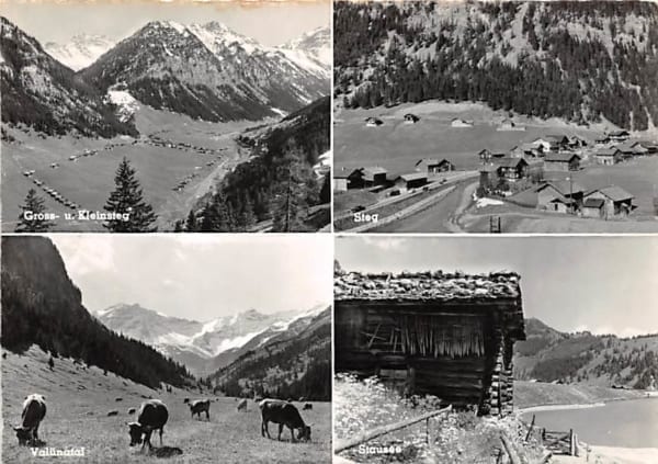 Steg, Valünatal, Stausee, Gross- und Kleinsteg