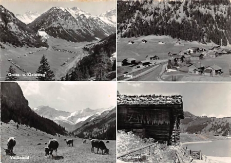 Steg, Valünatal, Stausee, Gross- und Kleinsteg