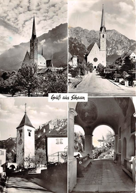 Schaan, Mehrbildkarte