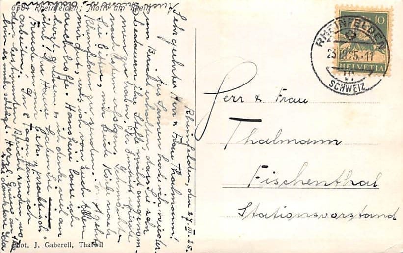 Rheinfelden, Motiv am Rhein