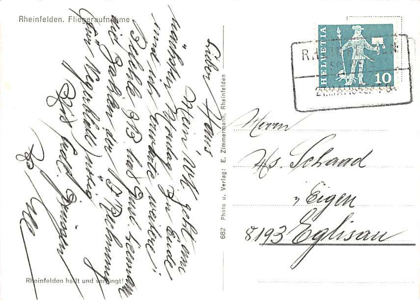 Rheinfelden, Fliegeraufnahme