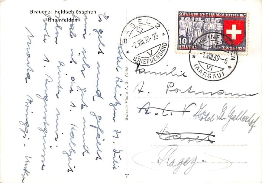 Rheinfelden, Brauerei Feldschlösschen