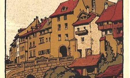 Aarau, Kunstanstalten A.Trüb, Haldentor