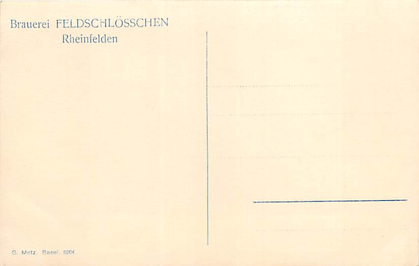 Rheinfelden, Brauerei Feldschlösschen