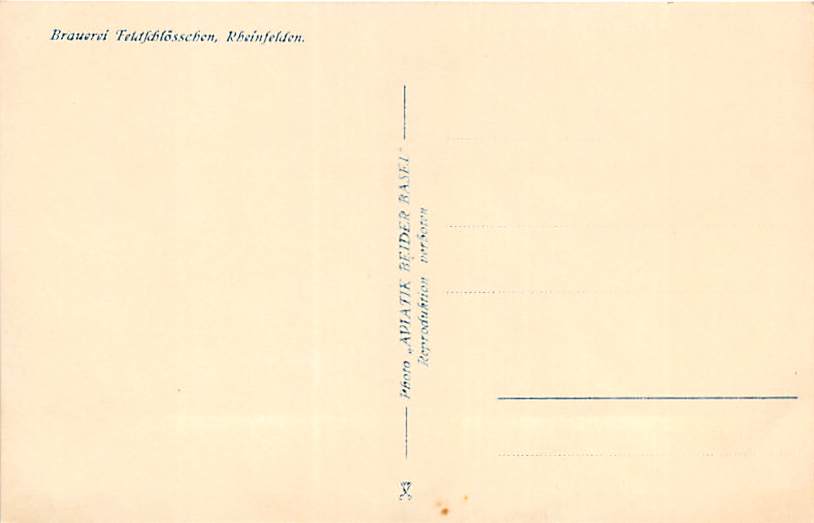 Rheinfelden, Brauerei Feldschlösschen