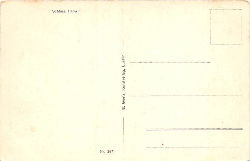 Hallwil, Schloss Hallwil