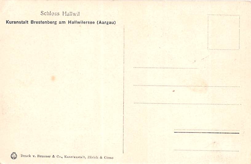 Hallwil, Schloss Hallwil, Mondschein