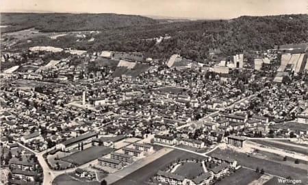 Wettingen, Flugaufnahme