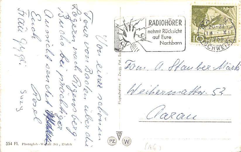 Wettingen, Flugaufnahme