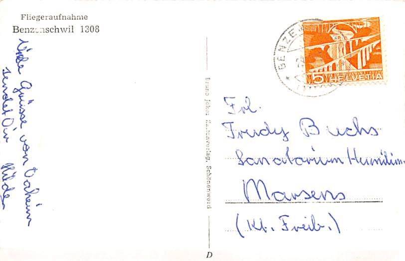 Benzenschwil, Fliegeraufnahme