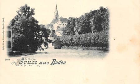 Baden, Gruss aus Baden