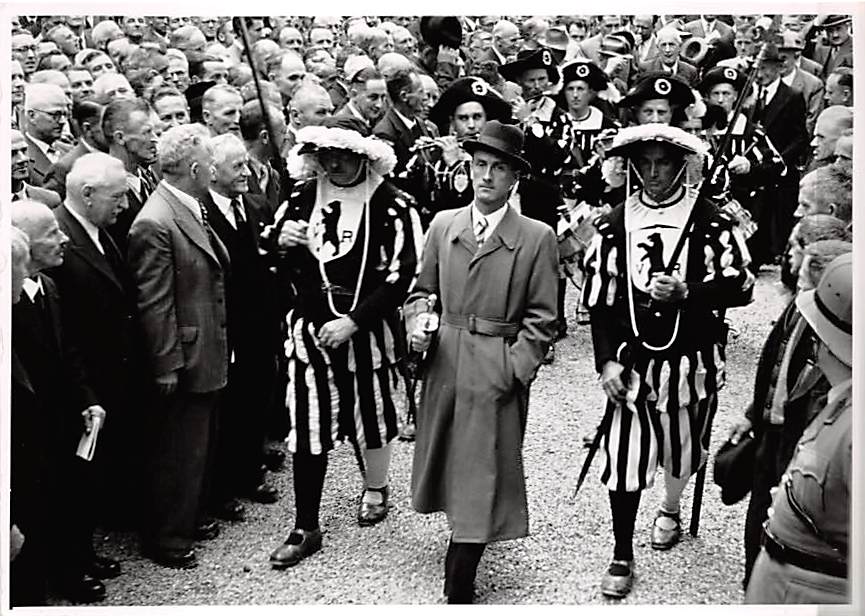 Trogen, Landsgemeinde, Photo, Spiessmänner