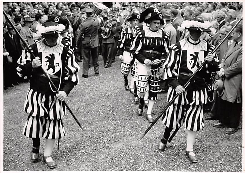 Trogen, Landsgemeinde, Photo, Spiessmänner