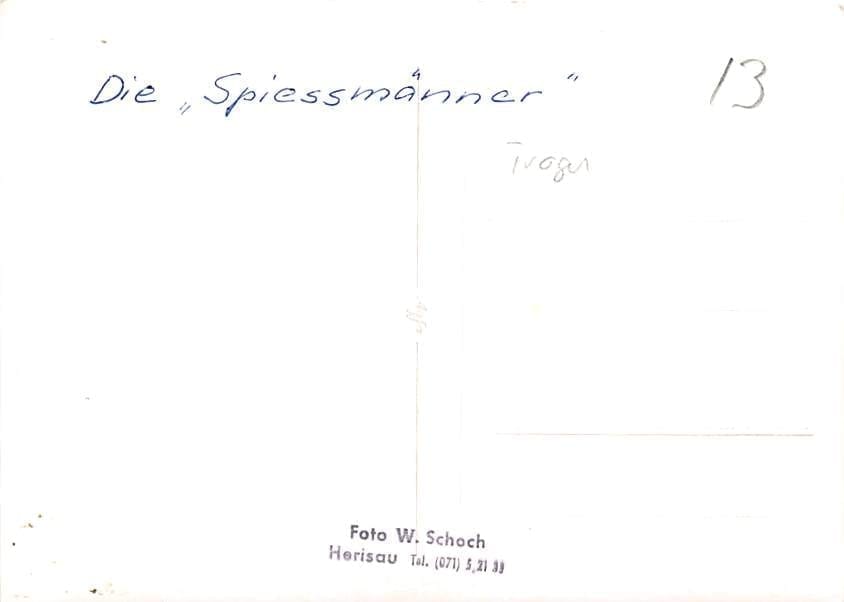 Trogen, Landsgemeinde, Photo, Spiessmänner