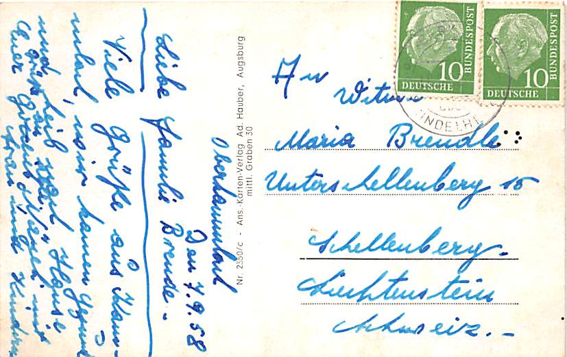 Oberkammlach, Mindelheim, Forsthaus, Lehrerwohnung