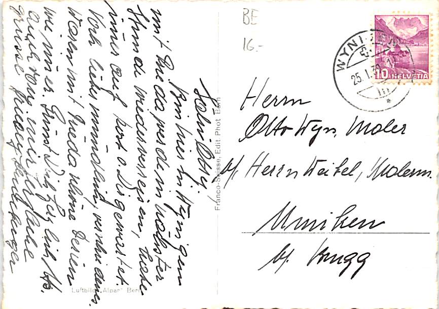 Wynigen, Fliegeraufnahme