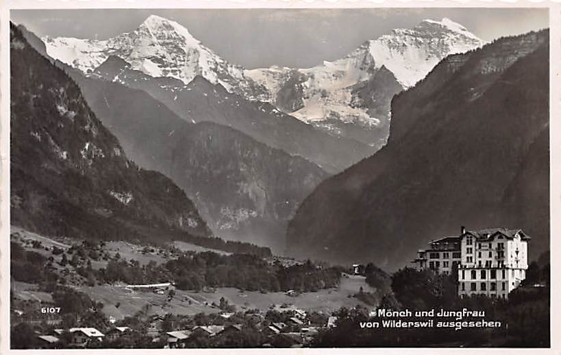 Wilderswil, bei Interlaken, Hotel Schönbühl