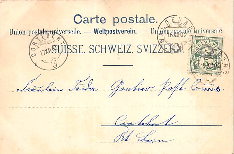 Waldenburg, Gruss aus Waldenburg, Gasthaus Löwen