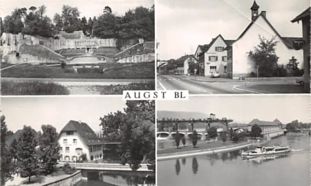 Augst, Mehrbildkarte