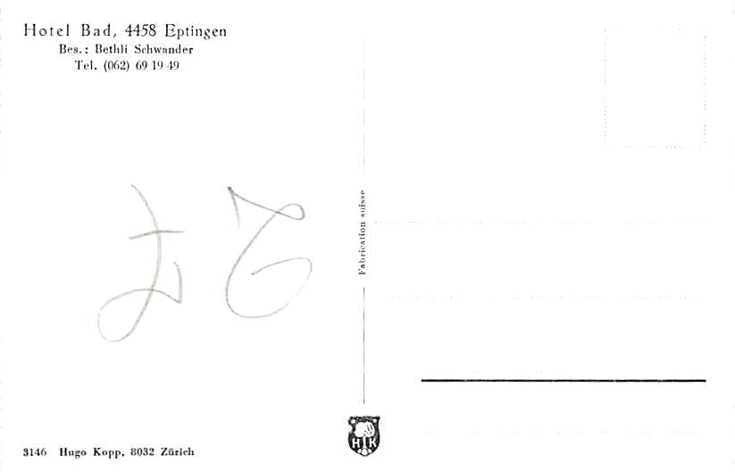 Eptingen, Hotel Bad Eptingen