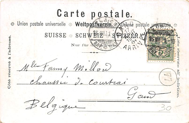 Zürich, Limmatquai und Polytechnikum