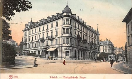 Zürich, Postgebäude Enge